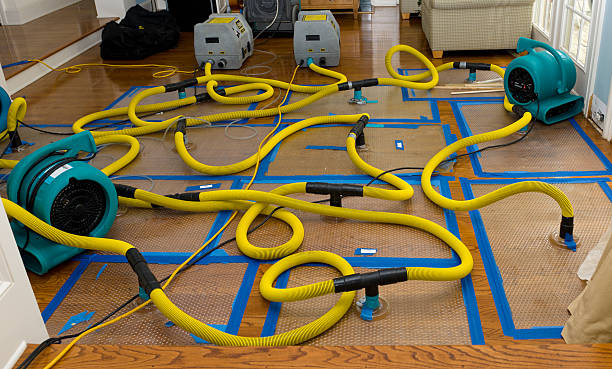 Professional Crawl Space Water Removal technician working in Lancaster, WI
